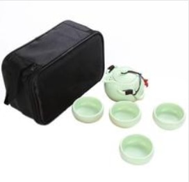 Chinese Tea Travel Tea Set Kung Fu Tea Set Ceramic Portable Teapot Porcelain Teaset Gaiwan Tea Cups of Tea Ceremony Tea Tool
