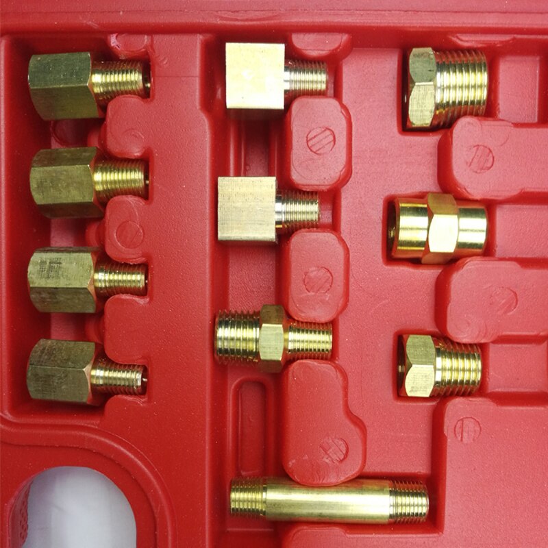 Automatic Wave Box Oil Pressure Meter Tester Gauge Test Kit Petrol Diesel Garage Automotive Hydraulic Oil Pressure Gauge