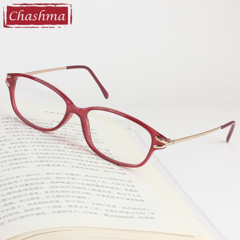 Chashma Lady Cute Glasses Pink Eyewear Students Eye Glasses Frame Purple Glasses Prescription Frames for Girls