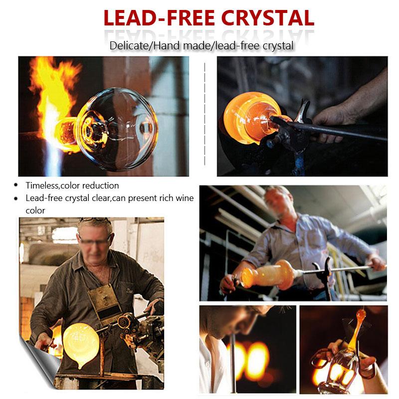 Crystal Glass Red Wine Decanter Wine Champagne Brandy Pourer Wine Container Water Bottle Jug Bar Home Decor