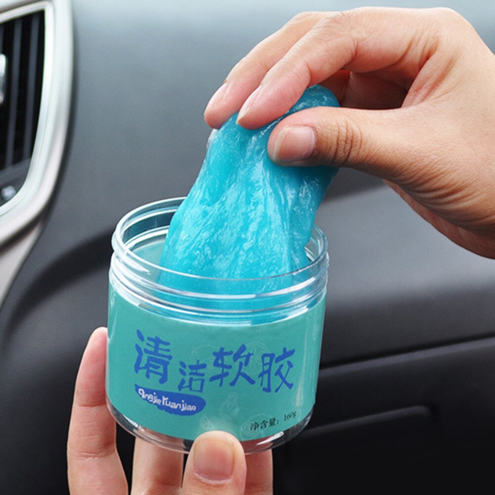 Car Interior Cleaning Gel Cleaner Dust Removal Gel Mud Home Computer Keyboard Cleaning Tool Safe And Non-Toxic