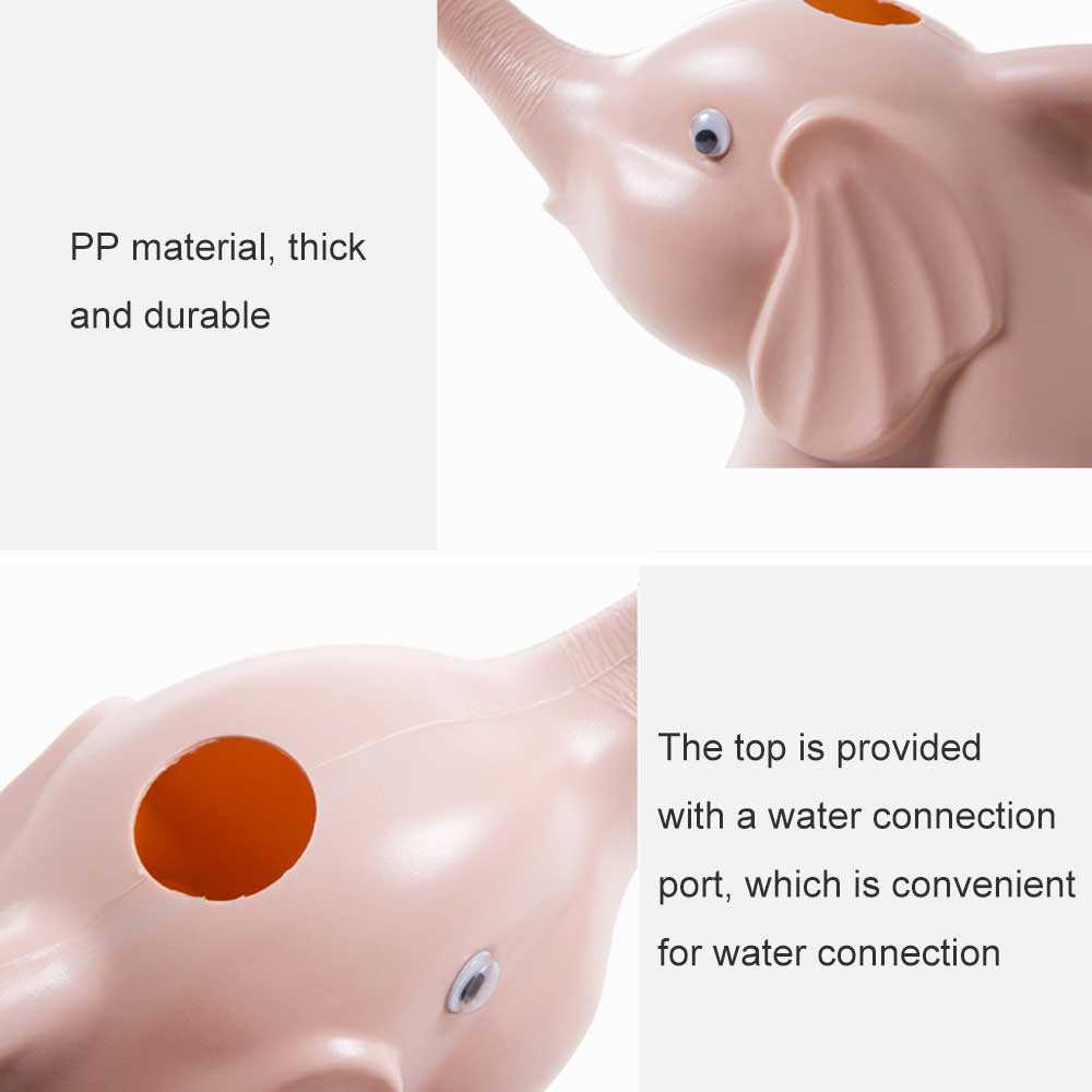 Regadera con forma de elefante para plantas suculentas, botella de agua de jardinería en maceta para flores de jardín doméstico, herramienta de riego