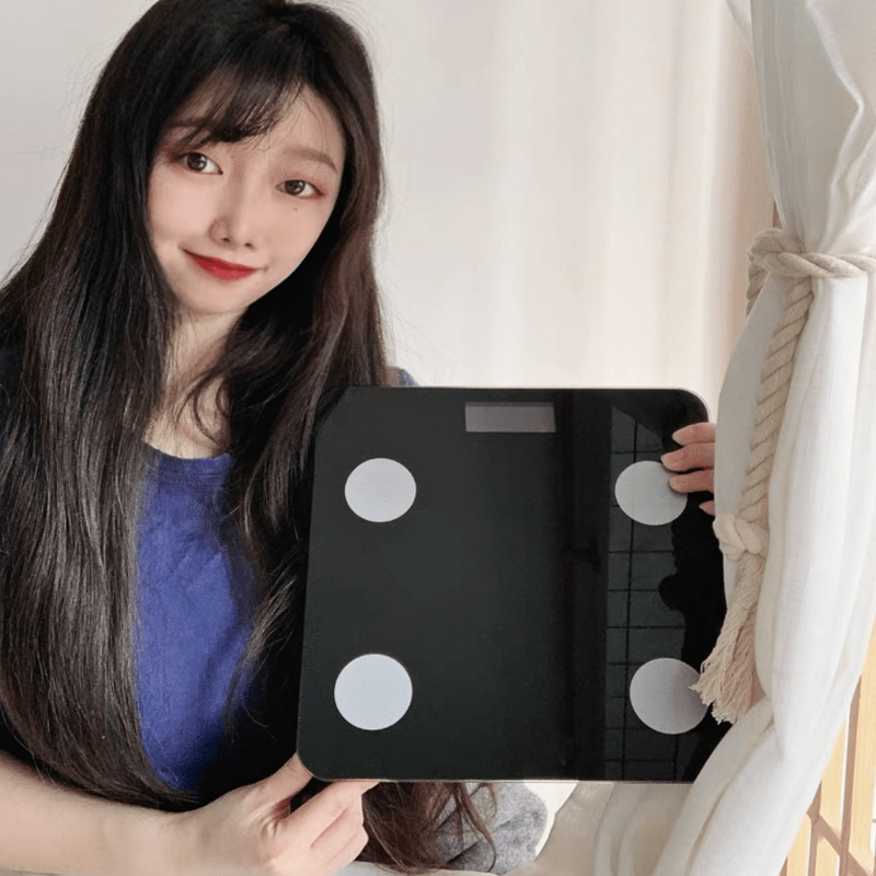 0.01g Precision Smart Scale Bluetooth Connection Explosion-proof Glass Slim Body Home Health Monitoring Indoor Weight Scale