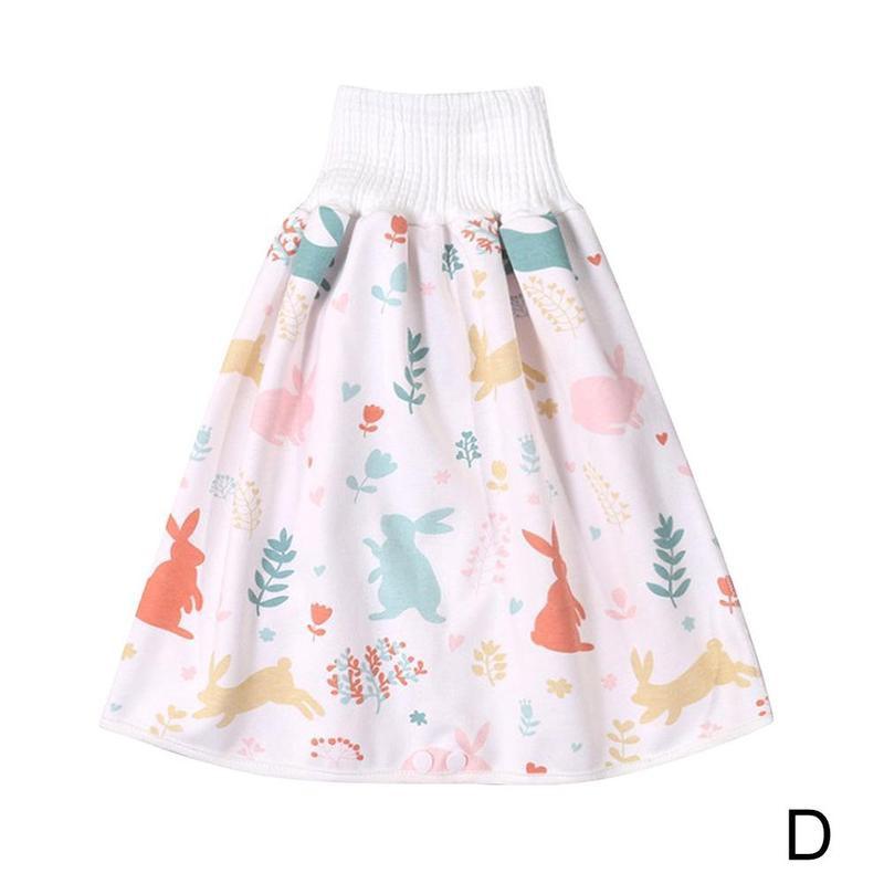 Bekväma shorts för blöjkjol för barn 2 in 1 vattentäta och absorberande shorts för blöjor för barn: D / L