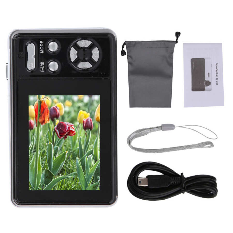 Camcorder Camera Profissional 3 Keer Zoom Digitale Camera 24MP 2 4in Lcd-scherm Built‑in Microfoon Card Camera Vlog