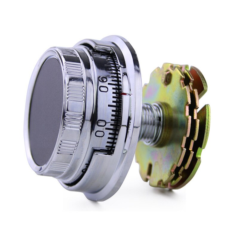 Rotation Mechanical code disk lock 3 discs Vault password lock Safe deposit box Accessories