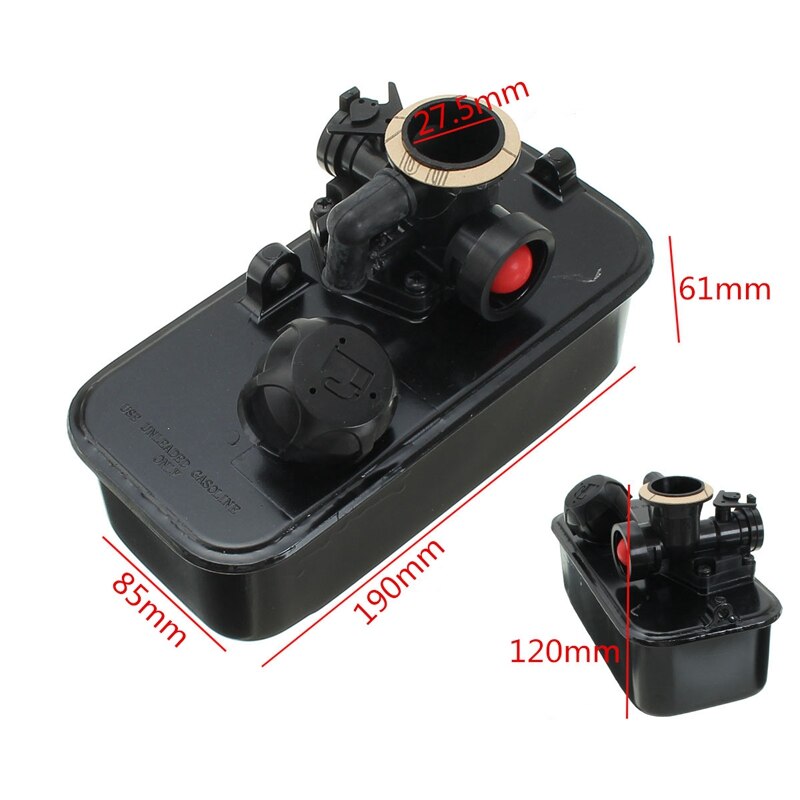Fuel Gas Tank Mower Carburetor Carb For Briggs & Stratton 494406 499809 498809A