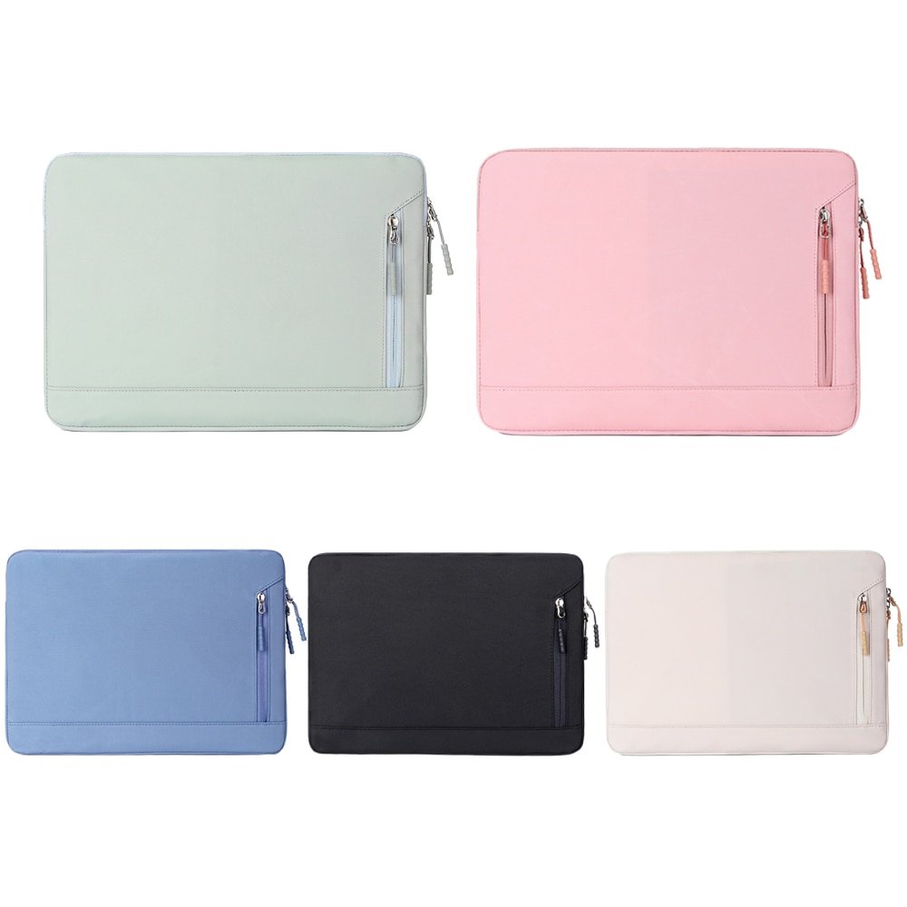 Nowy jednolity kolor torba na laptopa w stylu Retro dla MacBook Air Pro 13 15 13.3 14 15.6 calowy Notebook prosty futerał na komputer
