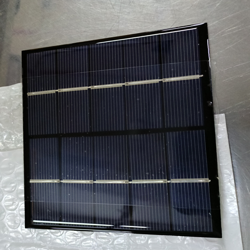 Panel Solar 3W 5V Micro placa de carga Solar cargador rápido portátil célula fotovoltaica para batería de 3,7 V batería de 3-5V/cargador de teléfono