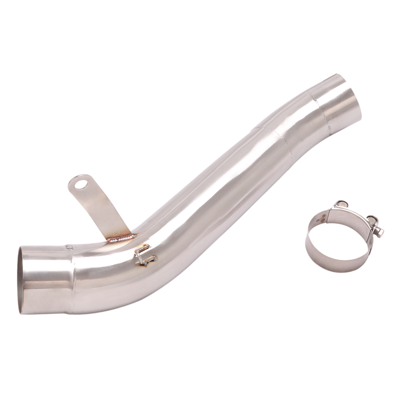 Slip Op Voor Aprilia RSV4 18 Motorfiets Uitlaatpijp Escape Systeem Gemodificeerde Midden Link Pijp Connection 60.5Mm uitlaat