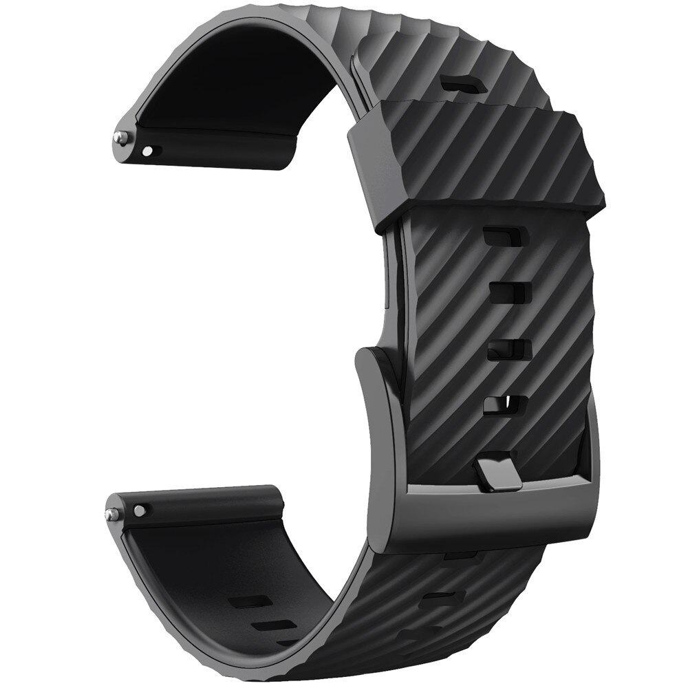 24mm urheilu silikoniranneke suunto 9 baro suunto 9 ranneke suunto 7/d5 kello rannekello ja rannekoru vaihda tarvikkeita