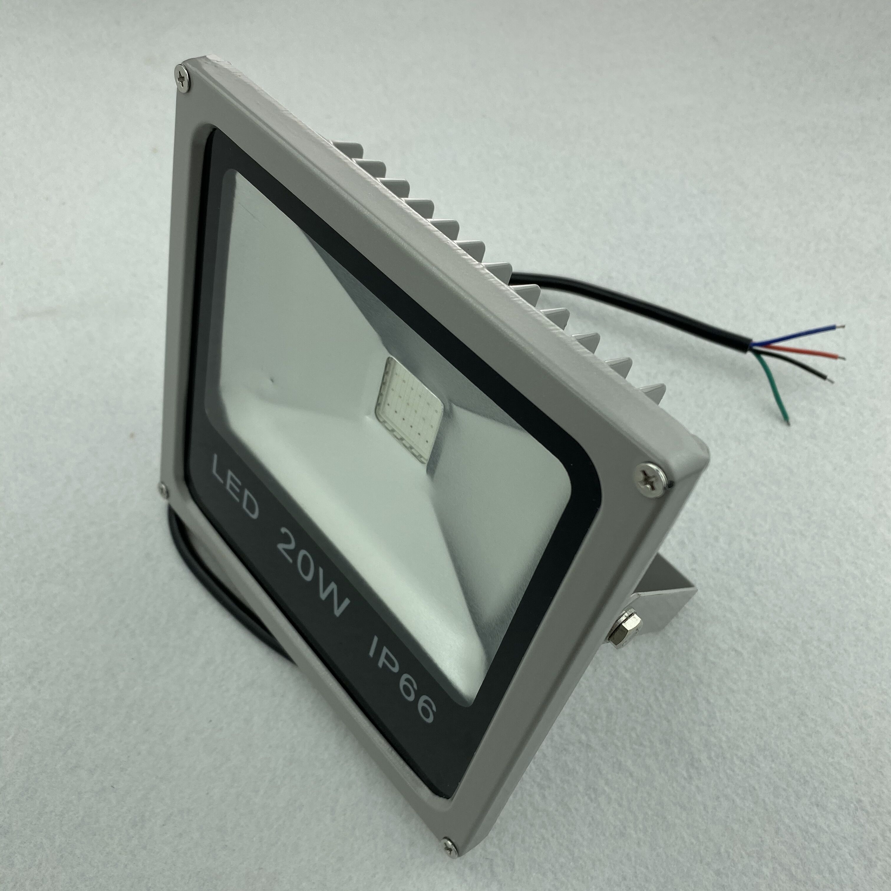 20W RGB dumb LED COB flood light;DC24V input;with 4 wire PWM driver inside;normal rgb light