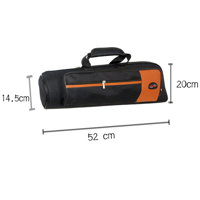 Duoer Trompet Gig Bag 600D Oxford Tas Case Voor Trompet Met Verstelbare Schouderband 10Mm Thicken Gewatteerde Schuim