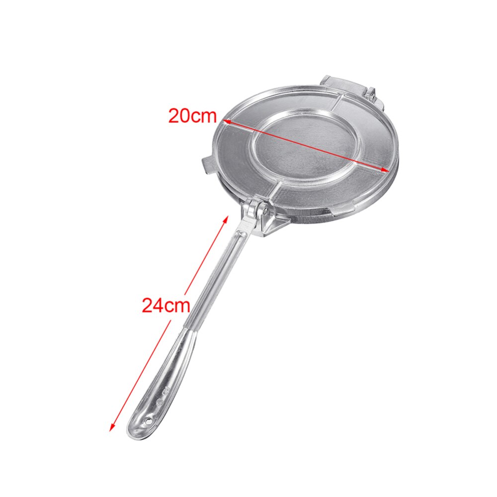 Tortilla maker press pan heavy duty restaurant kommersiell aluminium tortilla pai maker press verktøy husholdningsapparater del