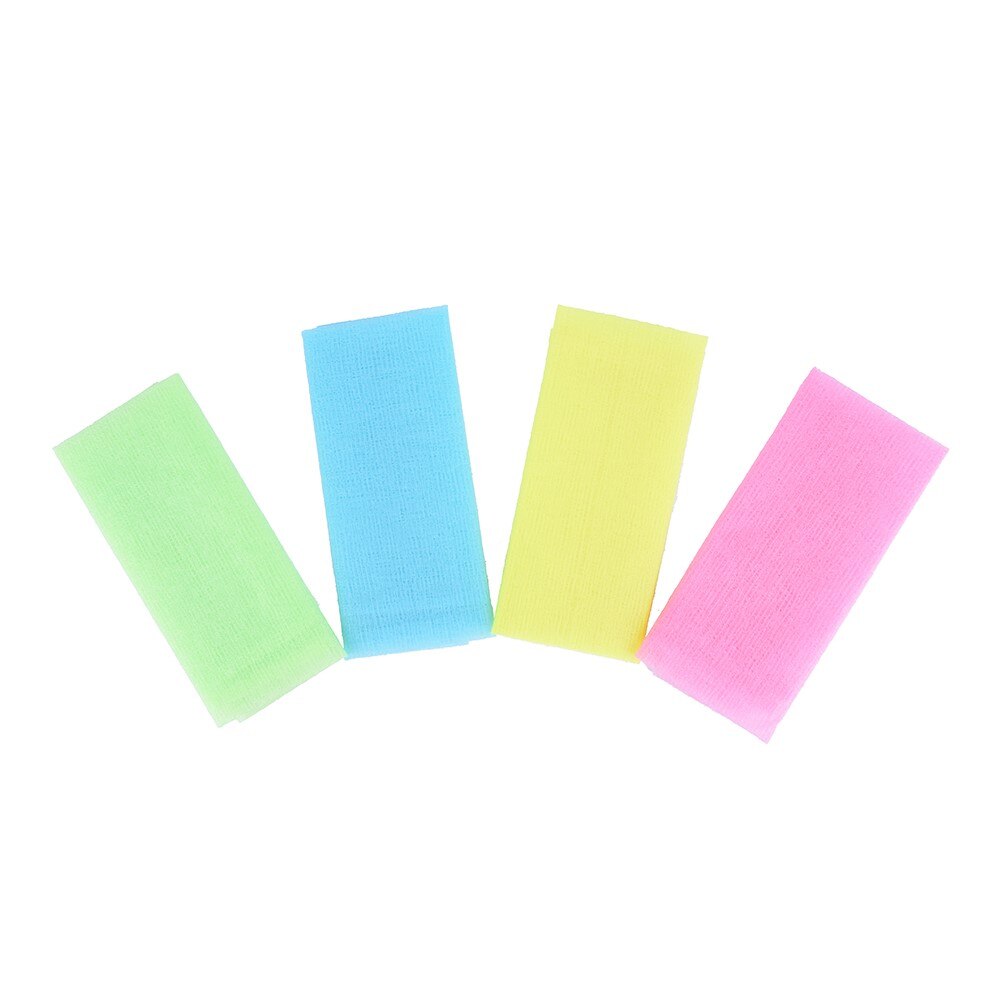 1 Uds Nylon japonés exfoliante belleza piel Toalla baño ducha paño de lavado limpieza corporal lavado esponjas y estropajos