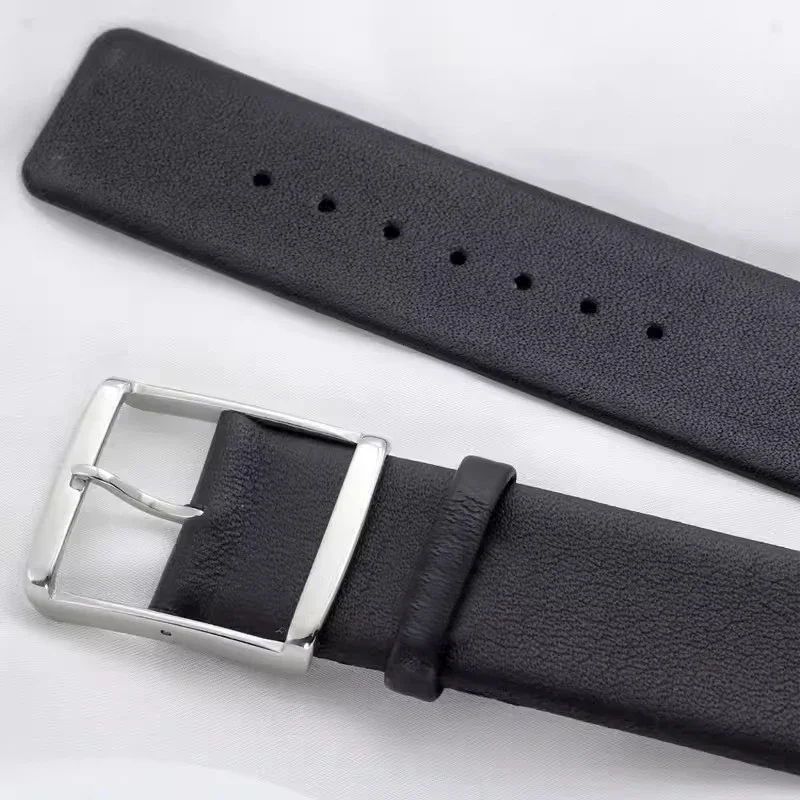 Horlogeband voor CK K94231 K 9423101 K 9423107 Duurzaam zacht voor Calvin Klein horlogeband Echt lederen herenarmband 22 mm
