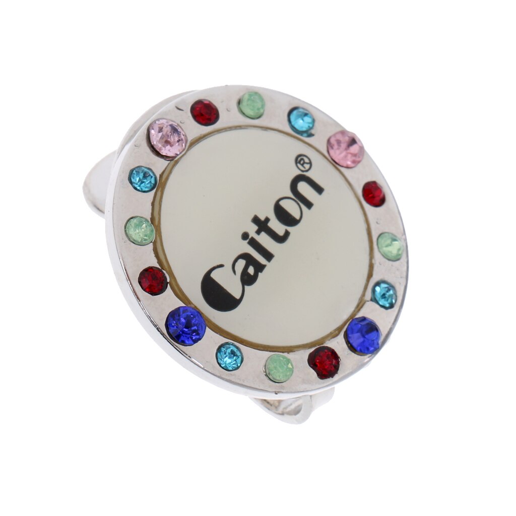 Legering Golf Hoed/Cap/Visor Clip Met Magnetische Golfbal Marker Golf Accessoires Grappige Voor Golfer