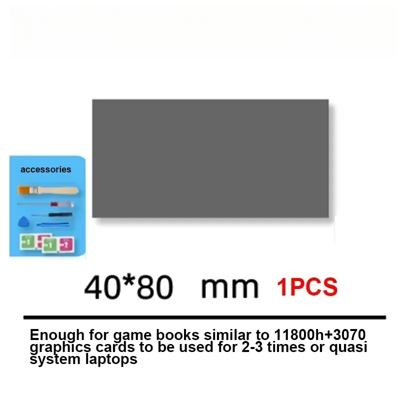 Pour Honeywell PTM7950 tampon à changement de Phase, ordinateur portable GPU CPU Dissipation thermique joint de tampon thermique en Silicone 8.5 W/mk t sakoмопрокладка Rodrigo: Blue