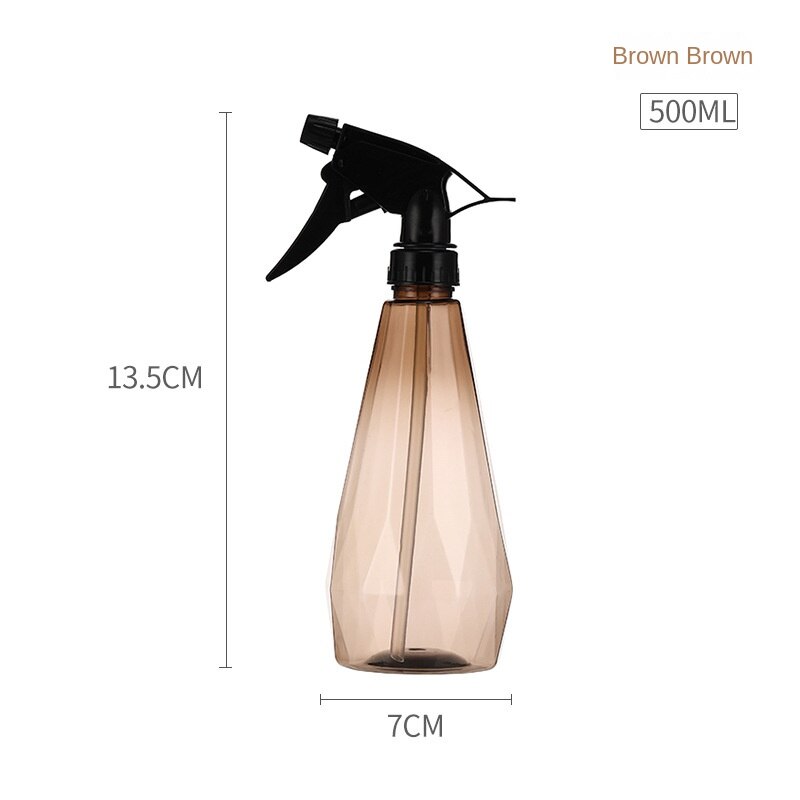 1Pcs Hand Sprayer Nozzles Pad Bottle Sprayer for Flowers Agricultural Sprayers Watering Irrigation Garden Supplies Home: Polygon Brown 500ml