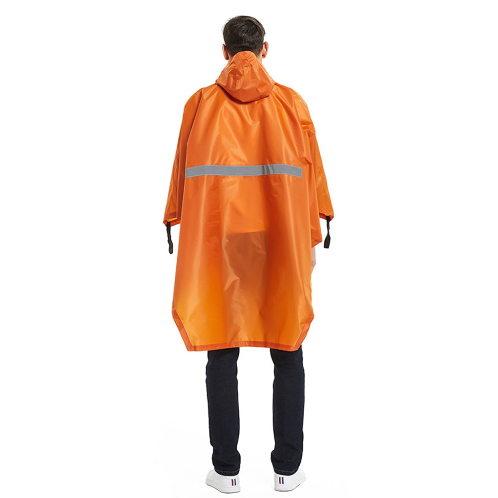 Rain Coat Water-proof Wear-resistant Outside Rains Clothing Hiking Raining Covers Raincoats for Camping Backpacking: 2