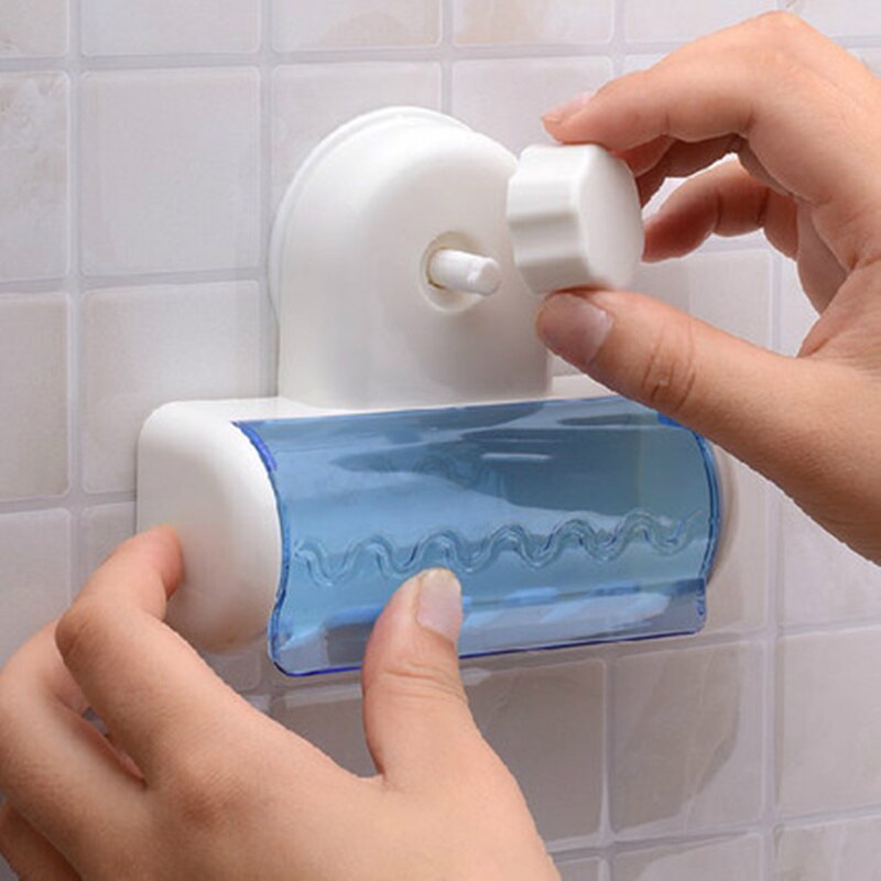 Praktische Plastic Tandenborstel Houder Met Sucker Muur Mount Tandenborstel Opslag Rack Organizer Badkamer Accessoires