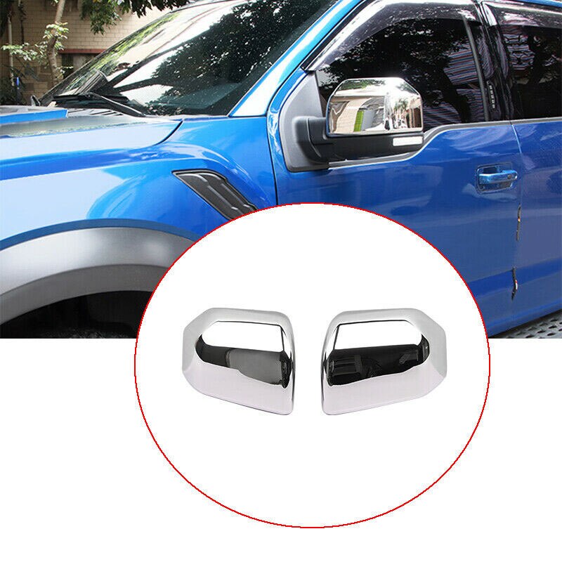 Chrome Auto Achteruitkijkspiegel Cover-Zijspiegel Cover Cap Voor Ford F-150 F150