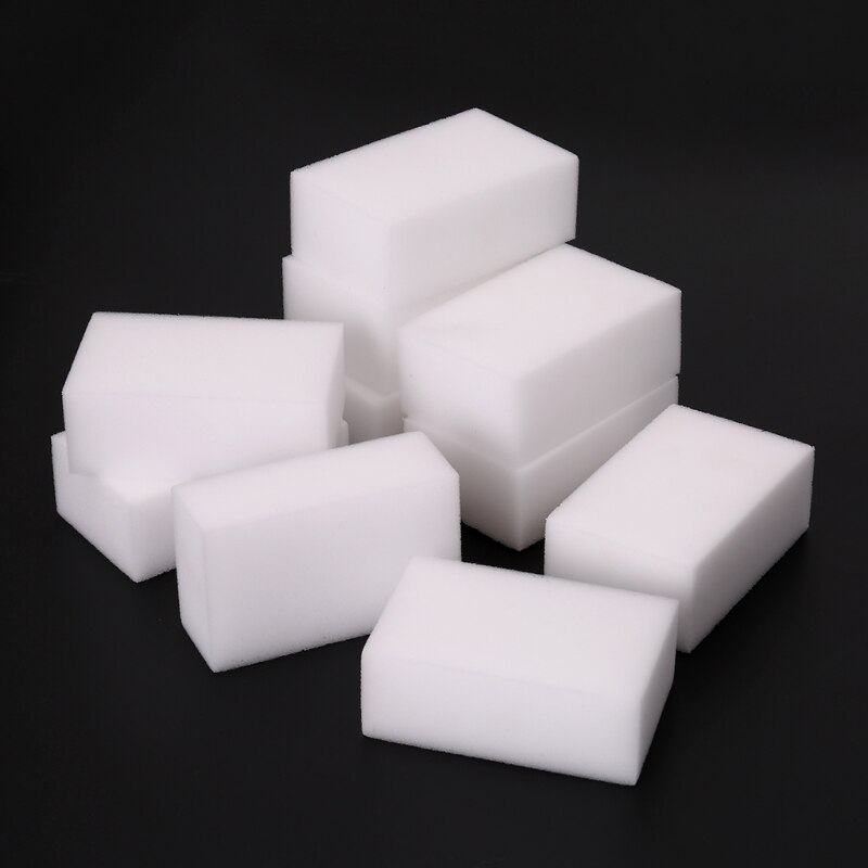 Borrador de limpieza multifunción, esponja mágica para lavado de coche, cocina, 10 Uds.