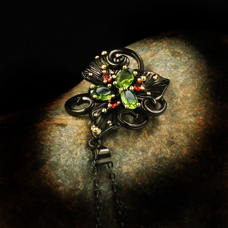 klasyczny styl boho kwiat geometryczny podwójny naszyjnik cyrkoniowy łańcuszek robić obojczyka luksusowe panie biżuteria ze srebra próza pomocą 925 naszyjnik uroki