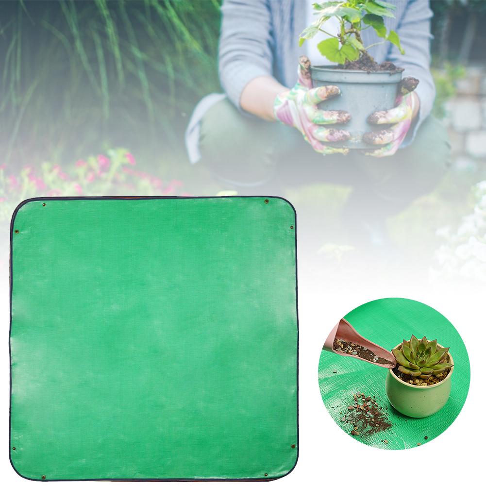 Indendørs plante ompotning firkantet måtte til saftige blomster planter indendørs transplantation -3.3*3.3 ft 100*100 cm