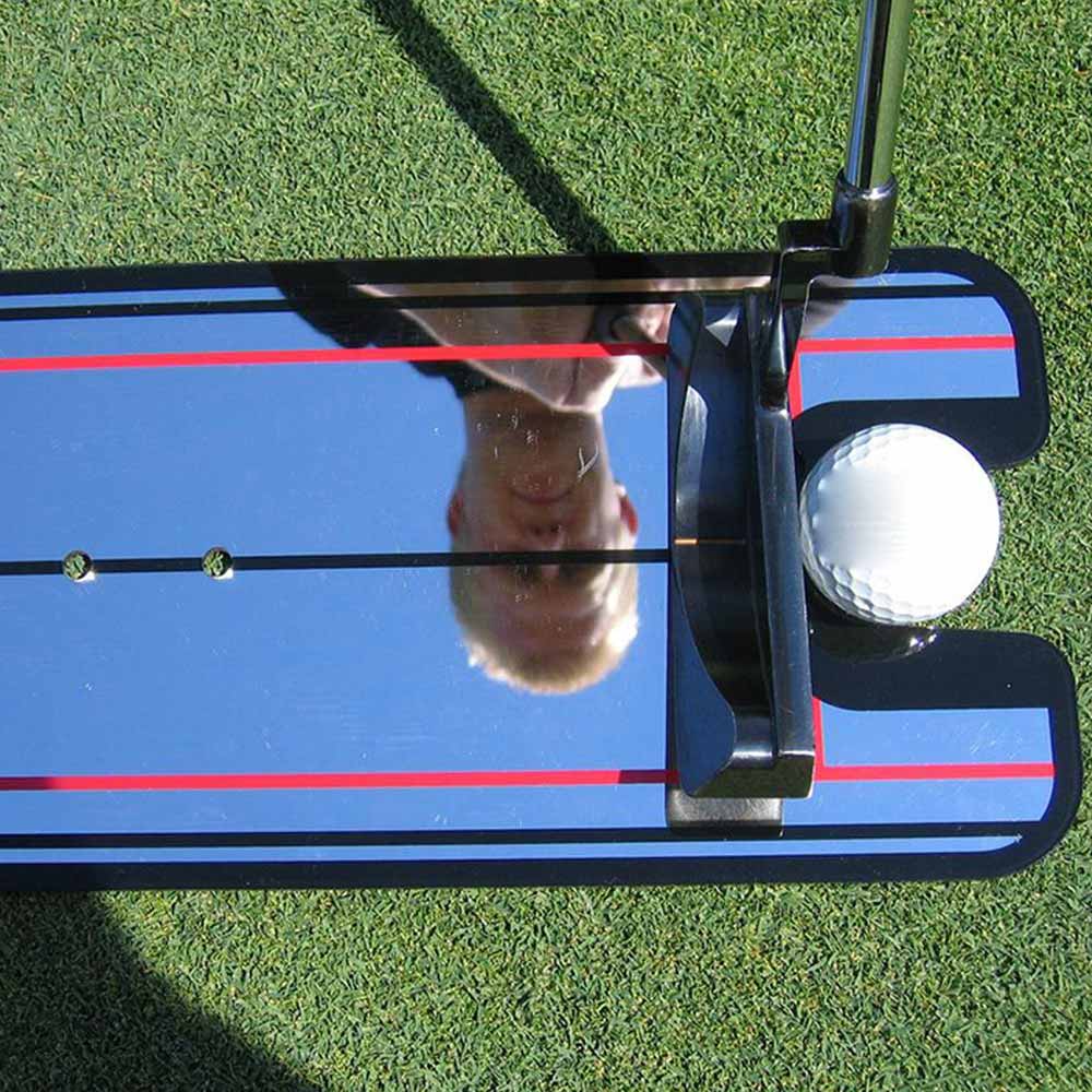 Golf Putting Mirror Alignment Training Aid Swing TrainerGolf Swing Straight Practice Eye Line Golf Accessories