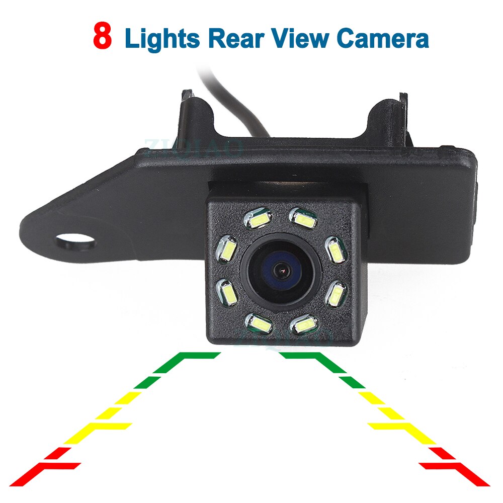 ZIQIAO pour Mitsubishi ASX caméra de recul de stationnement dédiée HS054: 8 LED linear track