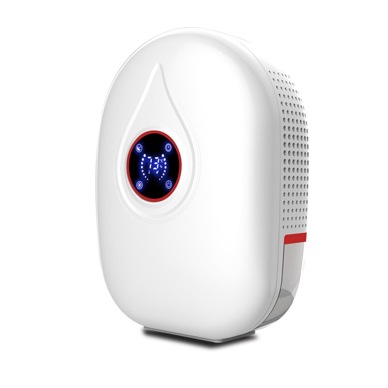 Ac110-240v 25w- voudige elektrische luchtontvochtiger, met timing en ontdooien, , 0.3l/24h ontvochtigingscapaciteiten met engelse paneelafstandsbediening