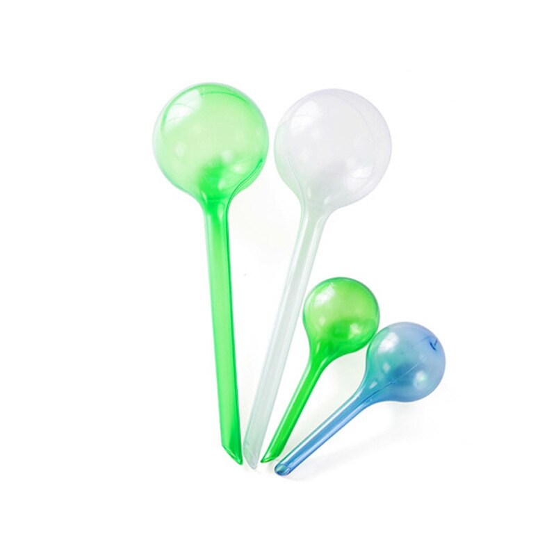 Rund boll imitation glas glödlampa sfärisk blomma automatisk automatisk latvattnare inomhus växt trädgård vattnare resa droppare