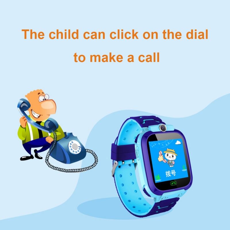 Kinderen Smart Waterdicht Horloge Anti-verloren Kid Horloge Met Gps Positionering En Sos Functie Voor Android En Ios