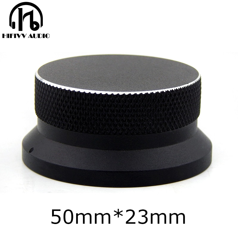 HIFI amplifier speaker Aluminum Volume knob 1pcs Diameter 50mm Height 23mm amplifier Potentiometer knob