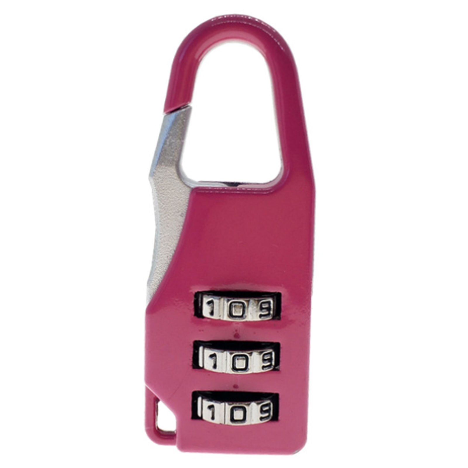 3 Dial Digit Number Code Password Combination Padlock Travel Security Safe Lock: I
