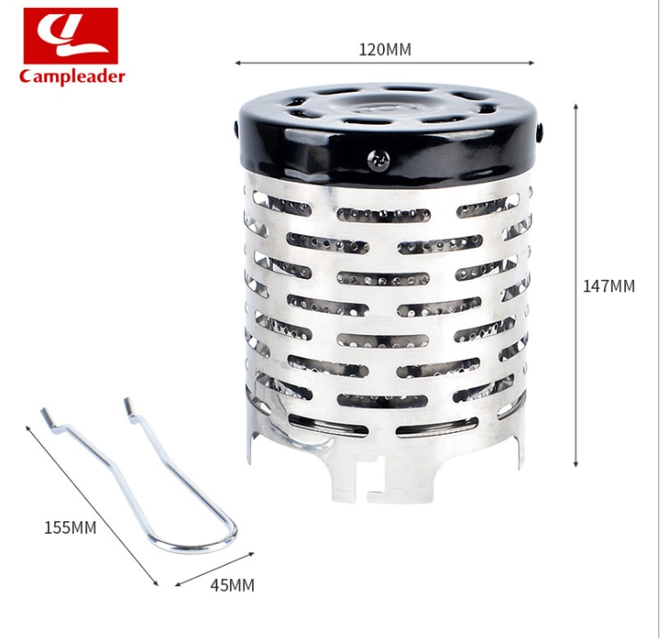 Mini tent heater Outdoor camping stove Travel Camping Equipment Warmer Tent gas stoves Fishing Heating Stove Cap camping heater