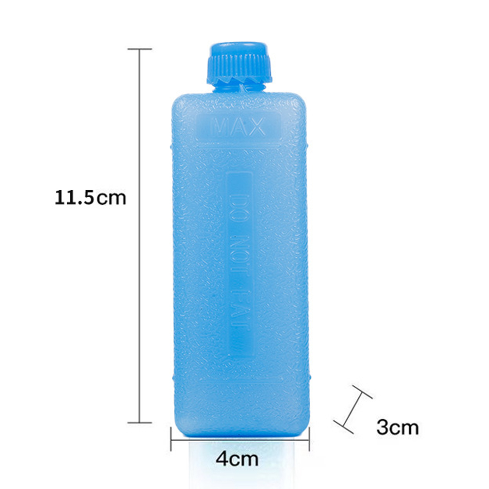 Freezer Ice Cooling Packs Long Lasting Cooling For Lunch Bags Fresh Food Reusable Cooler Pack Bag Fresh Food Storage Water Box: black