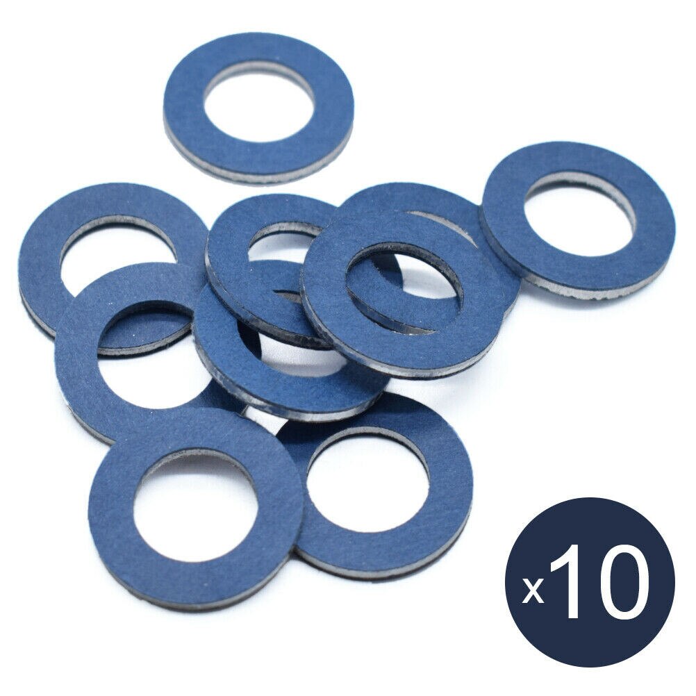 10 Stuks Set Olieaftapplug Pakking Crush Washer Voor 1985-1990 Toyota Cressida Voor 1985 Toyota corolla