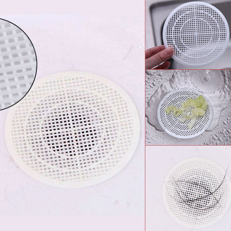Badkamer Douche Drain Haar Catcher Bad Keuken Floor Gootsteenzeefje Filter Netto Haar Stopper Siliconen Afvoer Filter