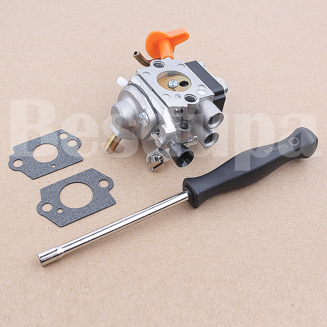 Carburateur pakking afstelgereedschapsset voor stihl  fs87 fs90 fs100 fs130 km130 ht130 trimmer 41801200613, 41801200611, 41801200610
