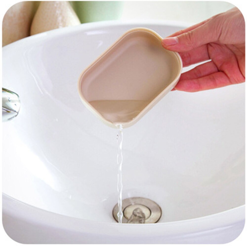 Soap Dishes Bathroom Dish Plate Case Home Shower Travel Hiking Holder Container Soap Box Plastic Soap Box Dispenser Soap Rack