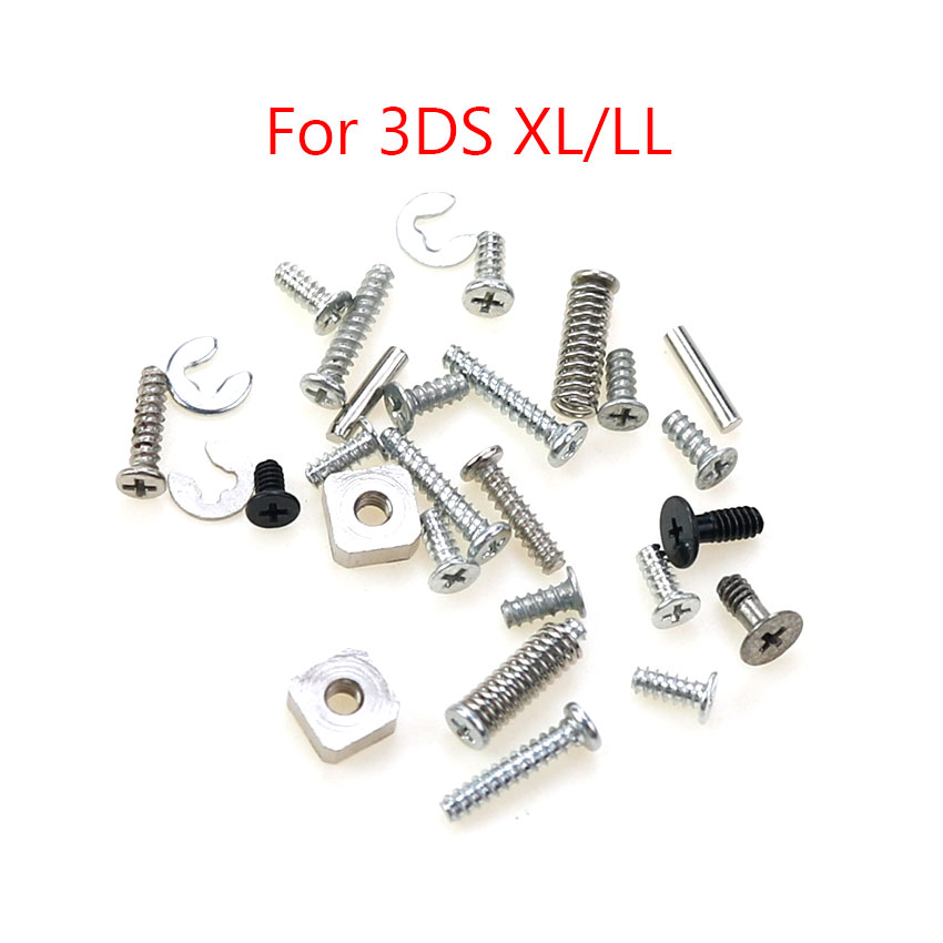 YuXi Screws Set For Xbox One 360 Console Shell For PS5 PS4 PS3 PS2 for PSP PSV 1000 2000 + Screw For NDSL 3DS XL GB GBA GBC NS: Yellow