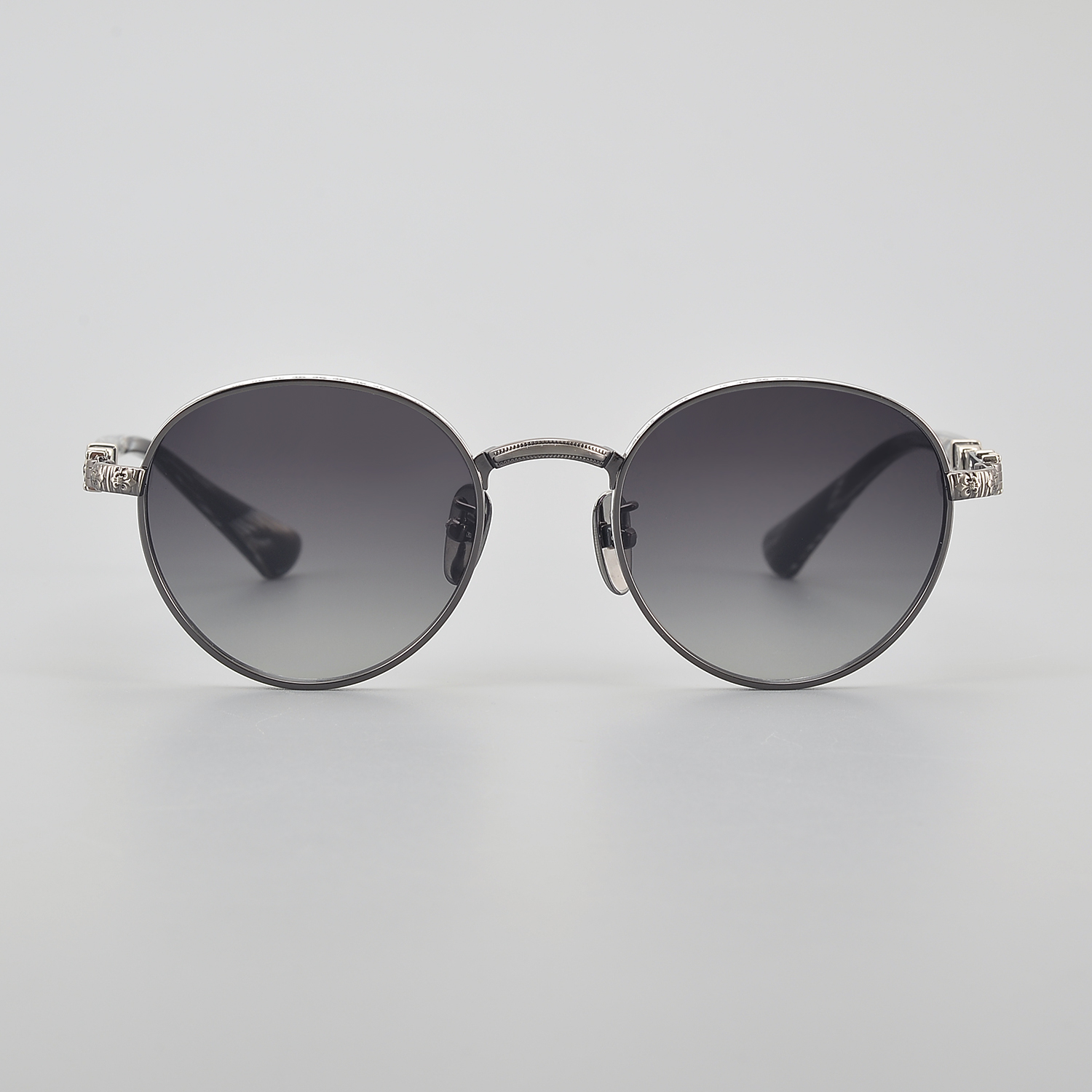 Lunettes de soleil en acétate de titane noir pour ... – Grandado, image size:1500x1500