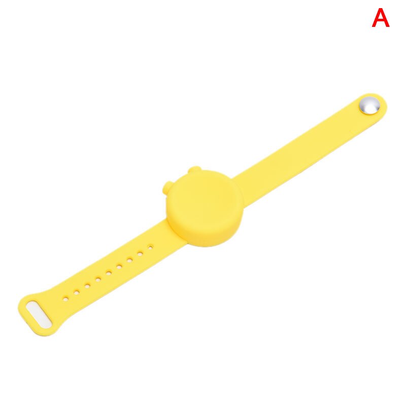 Distributeur de gel désinfectant pour les mains avec bracelet pour adultes et enfants + bouteille: Un