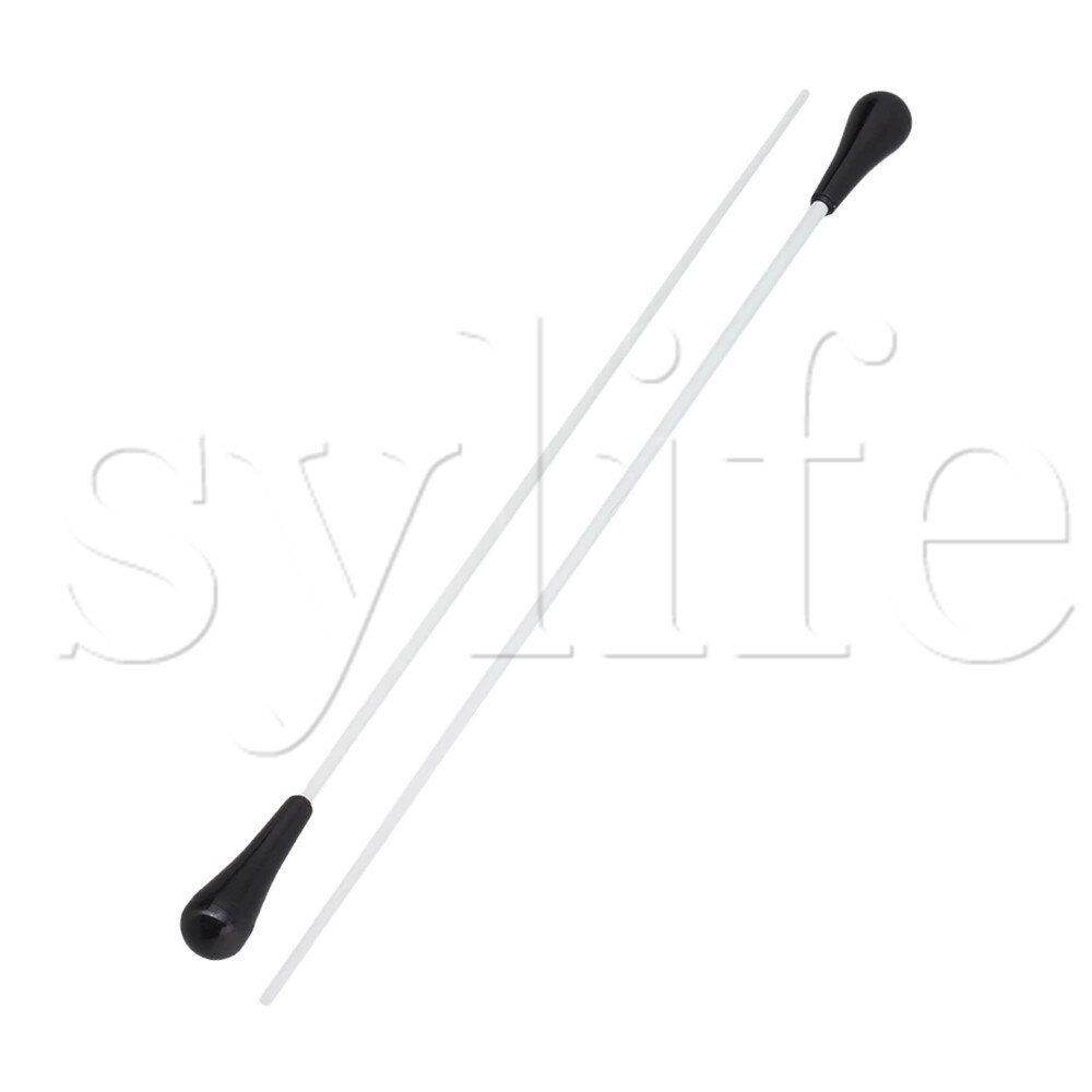 2x 15" Music Conductor's Baton w/ black ABS handle