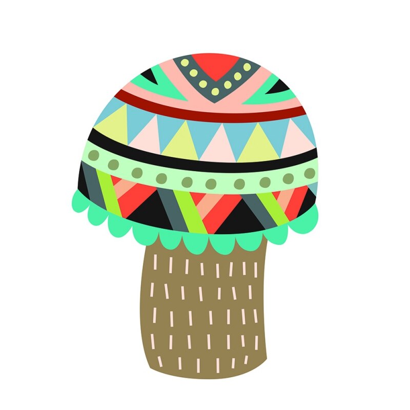 Scandinavische stijl thuisbureaudecoratie voor kinderen cartoon hout plastic bord dier