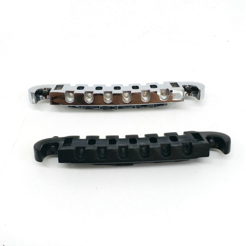 Electric Guitar Bridge All-In-One Bridge Tailpiece Guitar Roller Saddle Bridge,for LP Electric Guitar