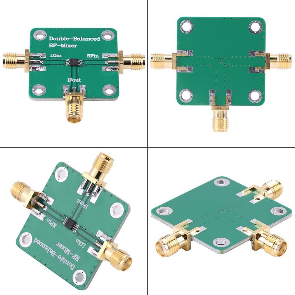 Microwave Radio Frequency RF Double Balance Mixer RFin=1.5-4.5GHz RFout=DC-1.5GHz LO=312 Standard SMA Female Connectors