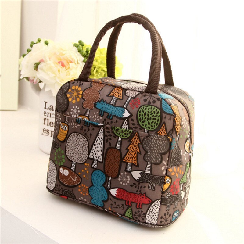 Nylon waterdichte lunchtas, draagbare picknicktas, verschillende stijlen